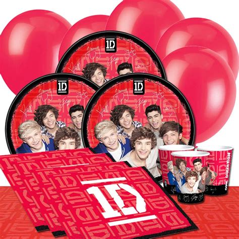 One Direction Party Supplies With The World Famous One Direction
