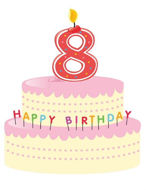 8 Year Old Birthday Clipart 10 Free Cliparts Download Images On