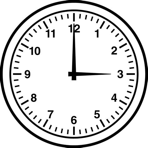 Half Past Five Clock Colouring Pages Clipart Best