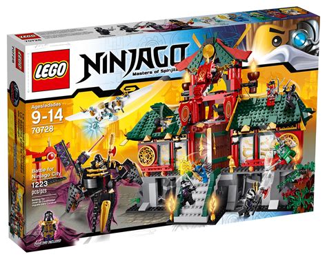 Lego Ninjago 70728 Pas Cher Le Temple De Ninjago City