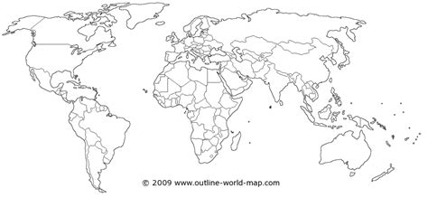 As Unlabeled World Map Pdf New Outline Transparent B1b Blank At 4