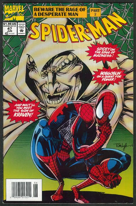 Spider Man 47 Marvel Comic Book 6 1994