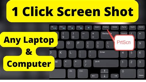 How To Screen Shot Any Laptop And Computer 1 Click Youtube