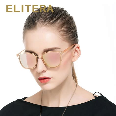 elitera fashion women s sun glasses polarized mirror lens luxury ladies designer sunglasses cat