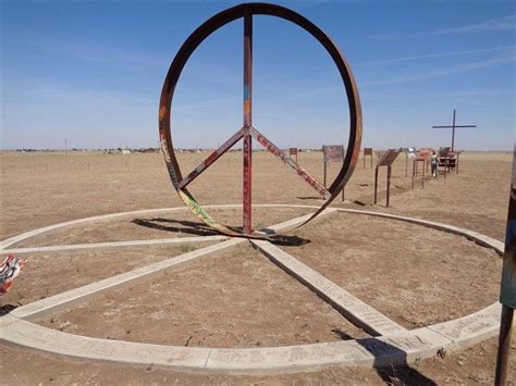 Field Of Peace Route 66 Conway Texas Usa Route 66 Road Trip