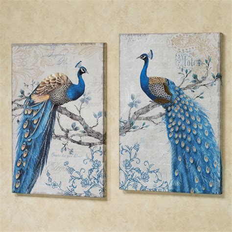 Top 15 Of Peacock Wall Art