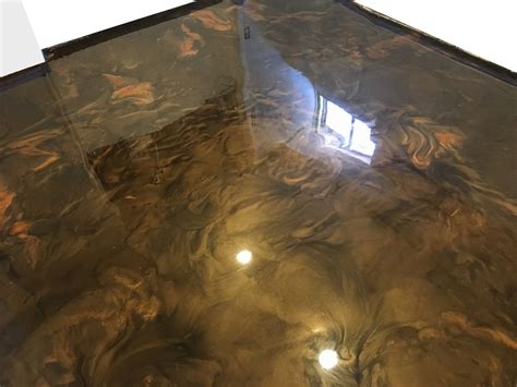 This is almost sure to lead to premature system. Residential Basement - Platinum Metallic Epoxy Floor