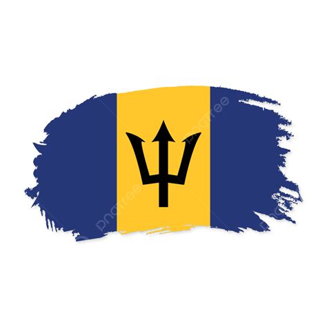 Bandera De Barbados Con Estilo Vectorial Png Dibujos Barbados Bandera De Barbados Bandera