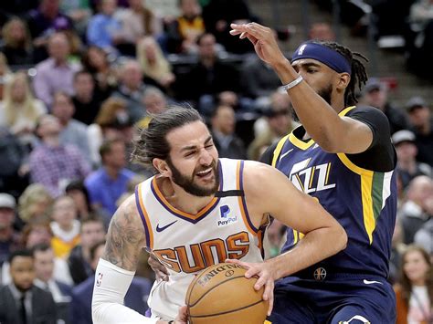 Phoenix Suns Guard Ricky Rubio 11 Moves Around Utah Jazz Guard Mike