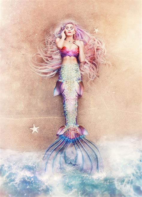 Most Best Price 11x14 Fantasy Mermaid Art Print Marina By Artist