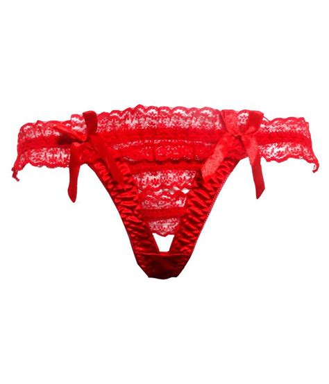 Buy Velvet Dreams Satin Thongs Online At Best Prices In India Snapdeal