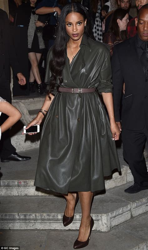 Ciara Looks Stunning At Lanvins Pfw Show Amid Rumours She Is Back With