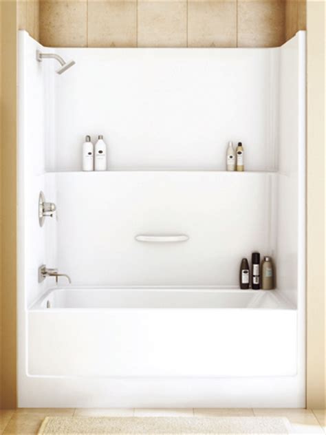 The problem is, your shower stall or bathtub is grimier than you are. HomeOfficeDecoration | One Piece Shower And Tub Stalls