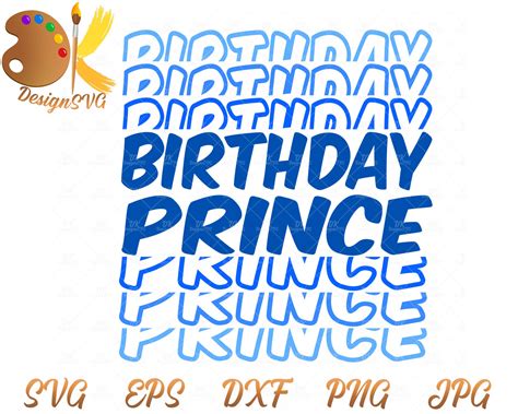 Birthday Prince Svg Birthday Boy Svg Cute Afro Boy Svg Etsy
