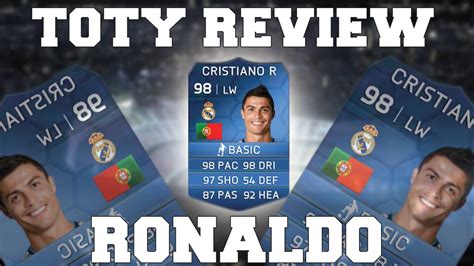 Fut14 Toty Review Cristiano Ronaldo Ag 98 Fr Youtube