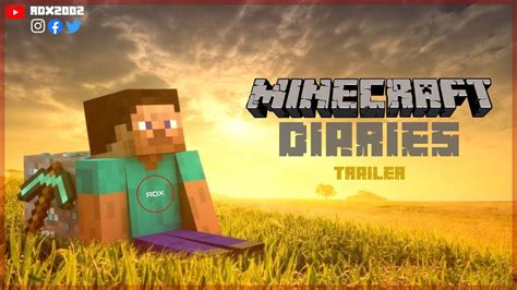 Minecraft Diaries Trailer Minecraft Survival Play Series Rdx2002 Youtube