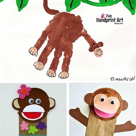 20 Cool Monkey Crafts And Activities For Kids
