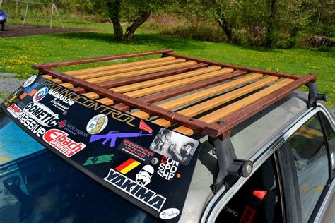 F34rs Wooden Roof Rackfinishedinstalled R3vlimited Forums Wood
