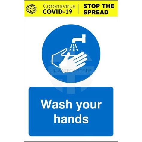 Wash Your Hands Covid 19 Sign