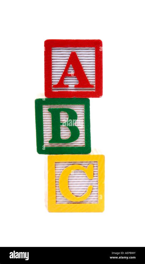 Spelling Bricks Cut Out Stock Images And Pictures Alamy