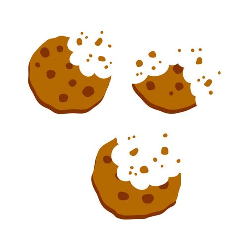 Bitten Cookie Clip Art