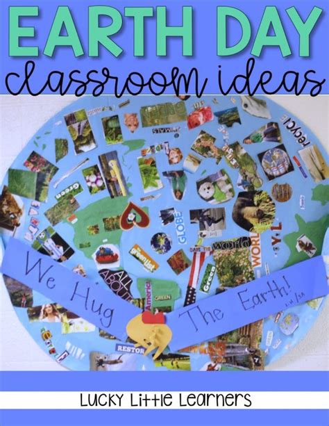 Earth Day In The Classroom Earth Day Crafts Earth Day Activities