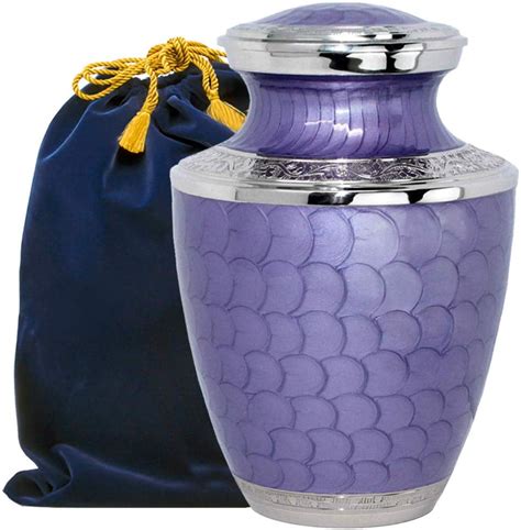 Buy Trupoint Memorials Majestic Extra Large Lavender Adult Urn For