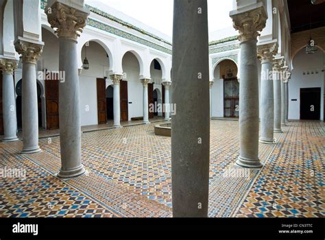 Morocco Tangier Tetouan Region Tangier Kasbah Kasbah Museum Stock