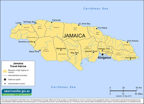 Map Jamaica Png