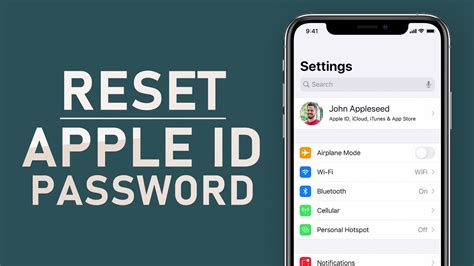 How To Reset Apple ID Password On IPhone YouTube