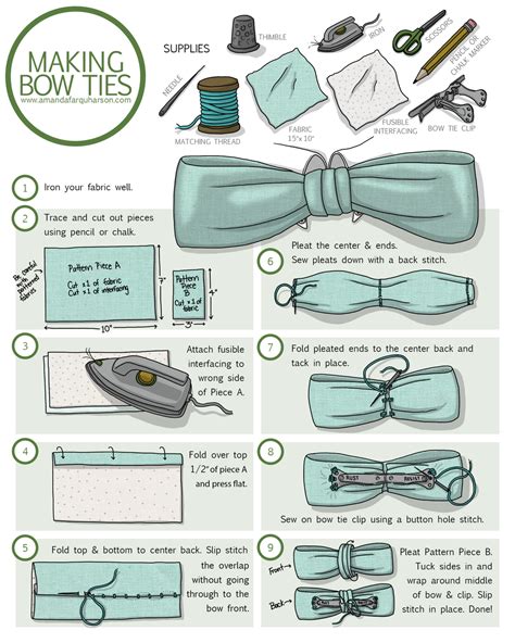Tie a loop in the short rope that is secured with a solid knot like a square knot. How to Make a Clip-On Bow Tie — Amanda Farquharson