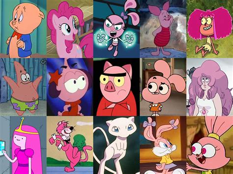 Click The Pink Skinned Cartoon Character Quiz By Sharktoother