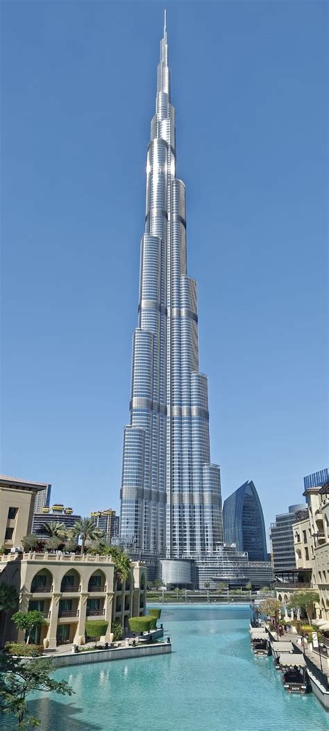 Hd Wallpaper U A E Dubai Burj Khalifa Architecture City Building