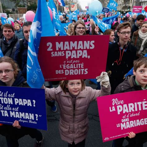 thousands rally in paris against same sex marriage