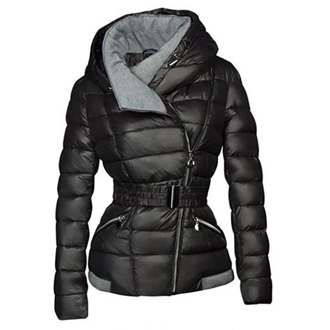 Winter 2018 Jacket Women Light Down Jacket Women Hooded Female Zipper ...