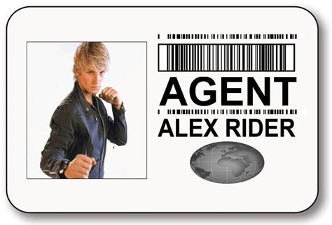 Agent Alex Rider Safety Pin Fastener Name Badge Halloween Etsy Alex