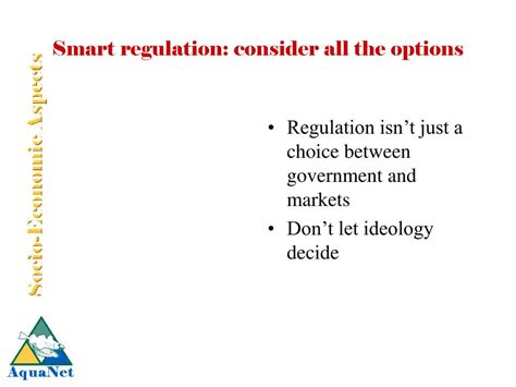 Ppt ‘not So’ Smart Regulation Powerpoint Presentation Free Download Id 314433