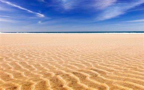 Sea Beach Sand Landscape Wallpapers Hd Desktop And