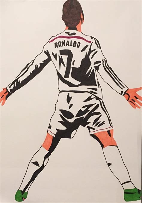 Ronaldo Drawing Easy For Kids