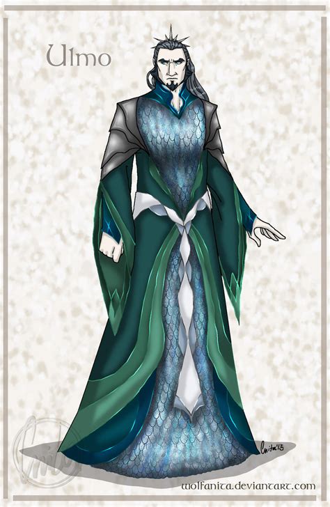 The Silmarillion Doodle Ulmo Ii By Wolfanita On Deviantart