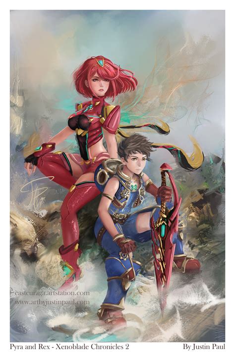 Artstation Xenoblade Chronicles 2 Switch Player Issue 11 Cover