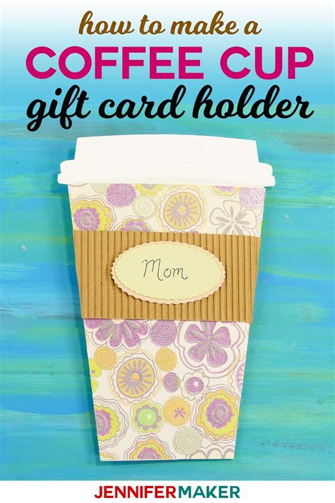There are 2172 gift card maker for sale on etsy, and they cost $17.69 on average. Take-Out Coffee Cup Gift Card Holder - Jennifer Maker ...