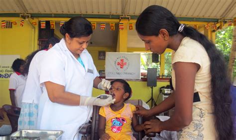Colombo Branch Organizes A Dental Health Camp Sri Lanka Red Cross