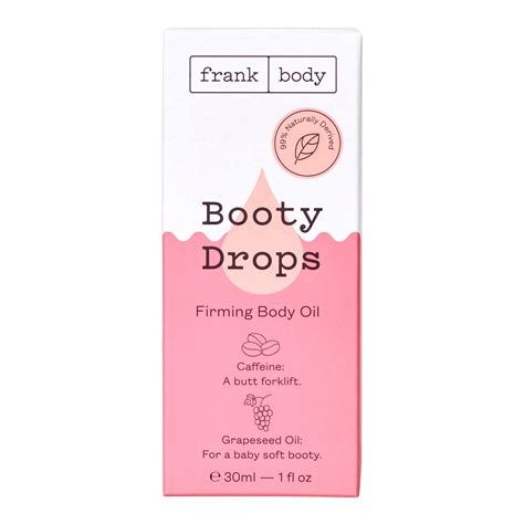 Booty Drops Firming Oil Body Care Frank Body ≡ Sephora