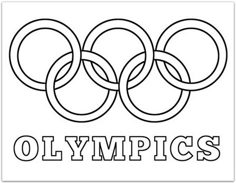 Olympic Rings Coloring Page Plucky Momo Olympics Opening Ceremony