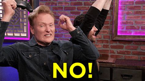 Conan Obrien No Gif By Team Coco Find Share On Giphy