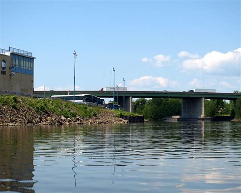 New England Thruway I 95 Bridge Over Hutchinson River Bronx New