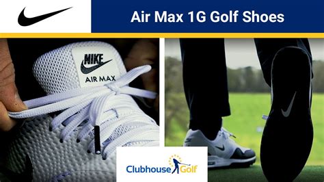 Nike Air Max 1g Golf Shoes Youtube