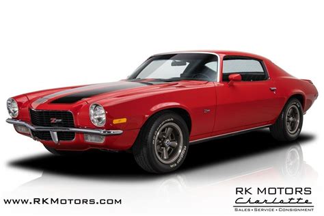 1970 Chevrolet Camaro Z28 Cranberry Red Coupe 350 V8 4 Speed Manual
