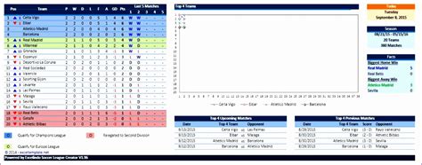 10 Excel League Table Template Excel Templates